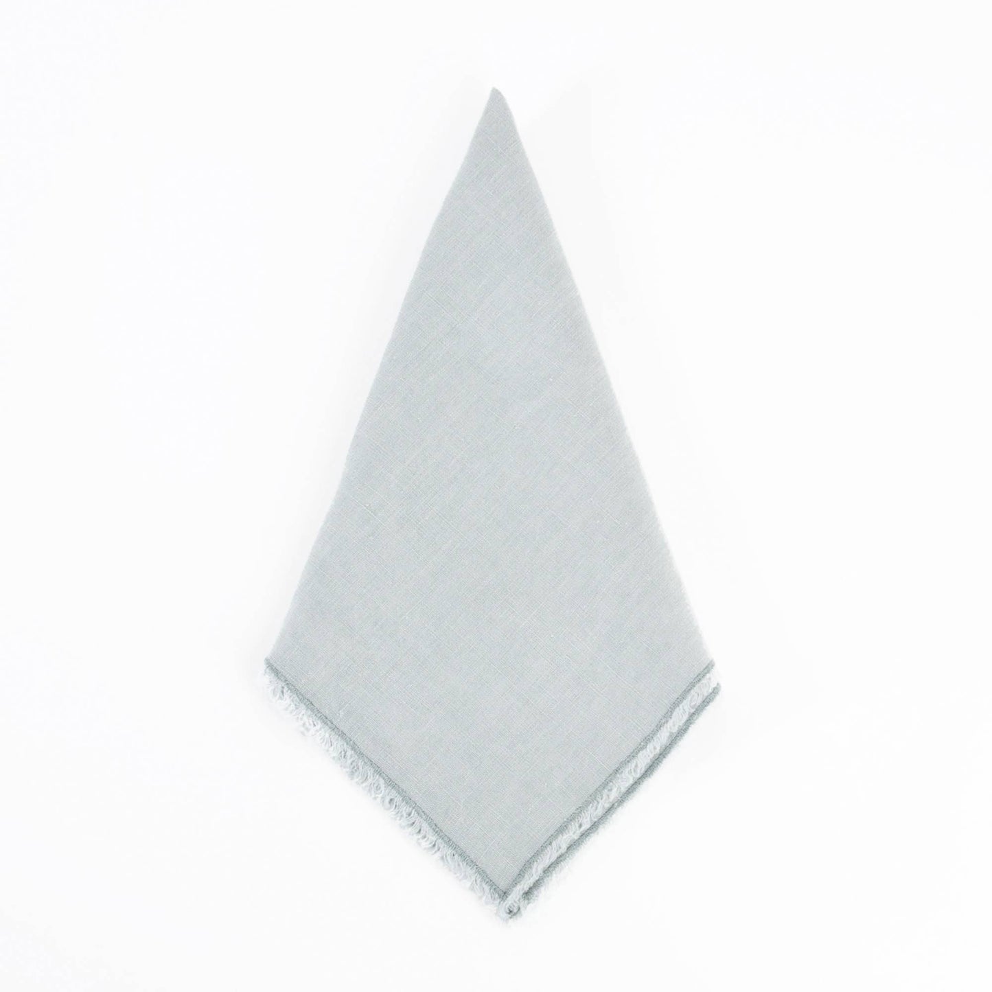 Stonewashed Black Linen Dinner Napkin