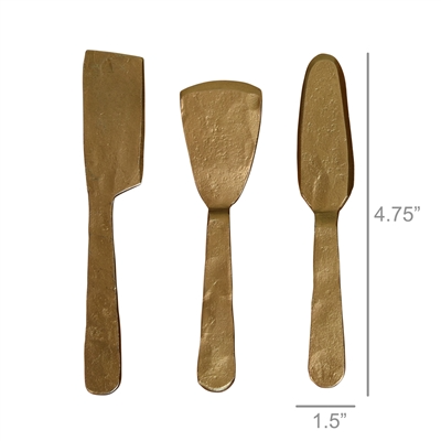 Brass Cheese Tools Set