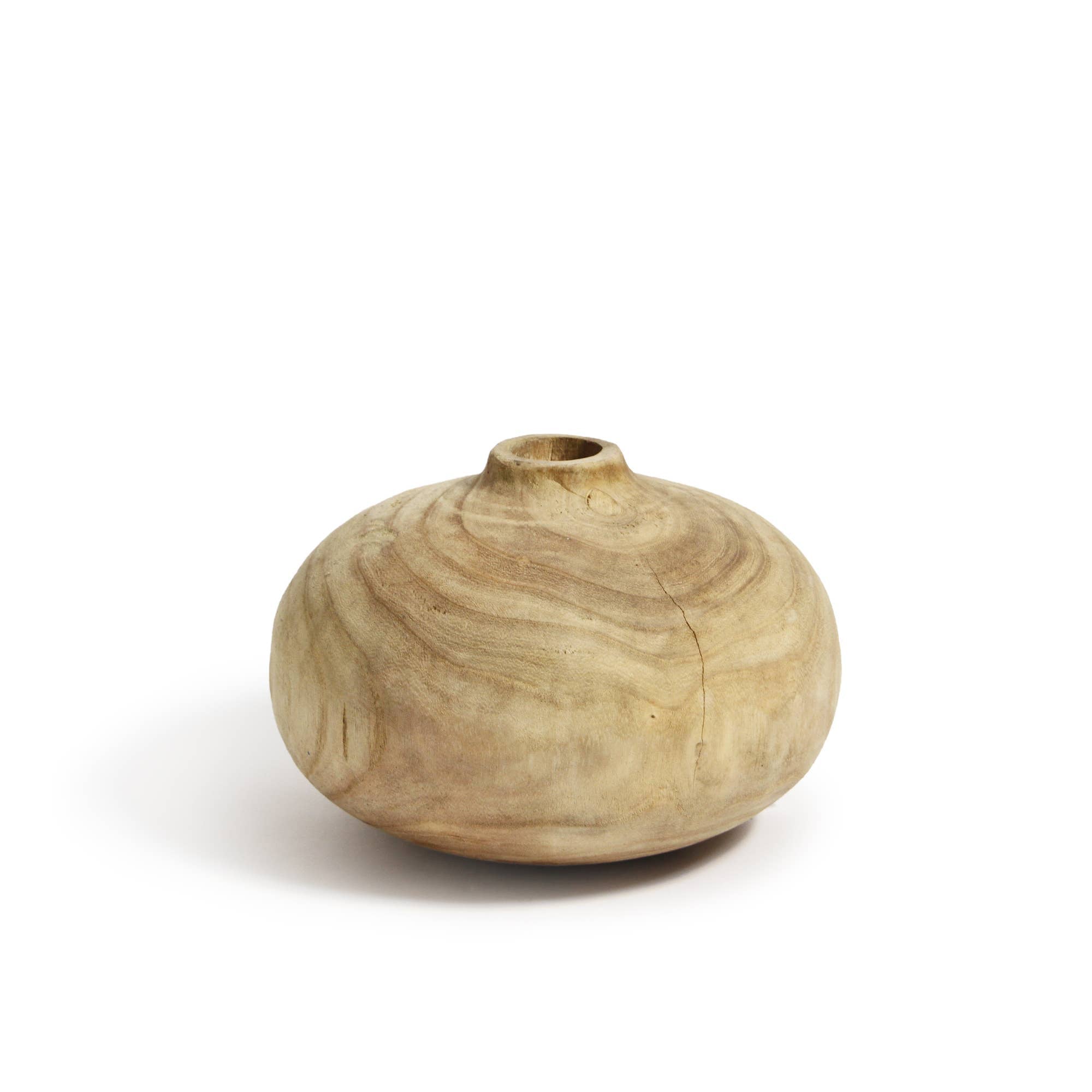 Wooden Vase - Small