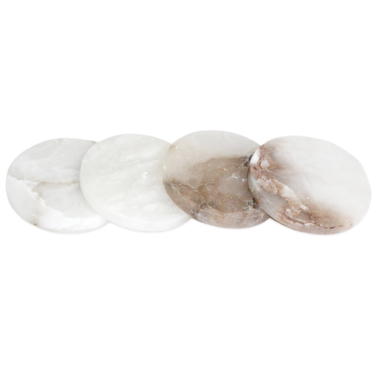 Alabaster Coasters Set of 4