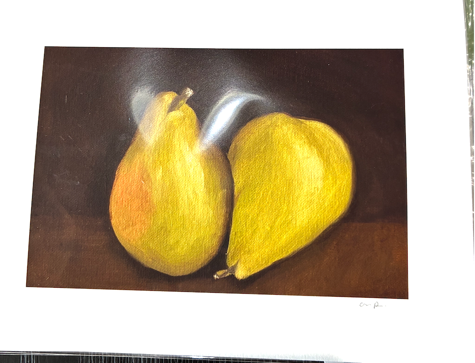 "Provisions" Pears Print