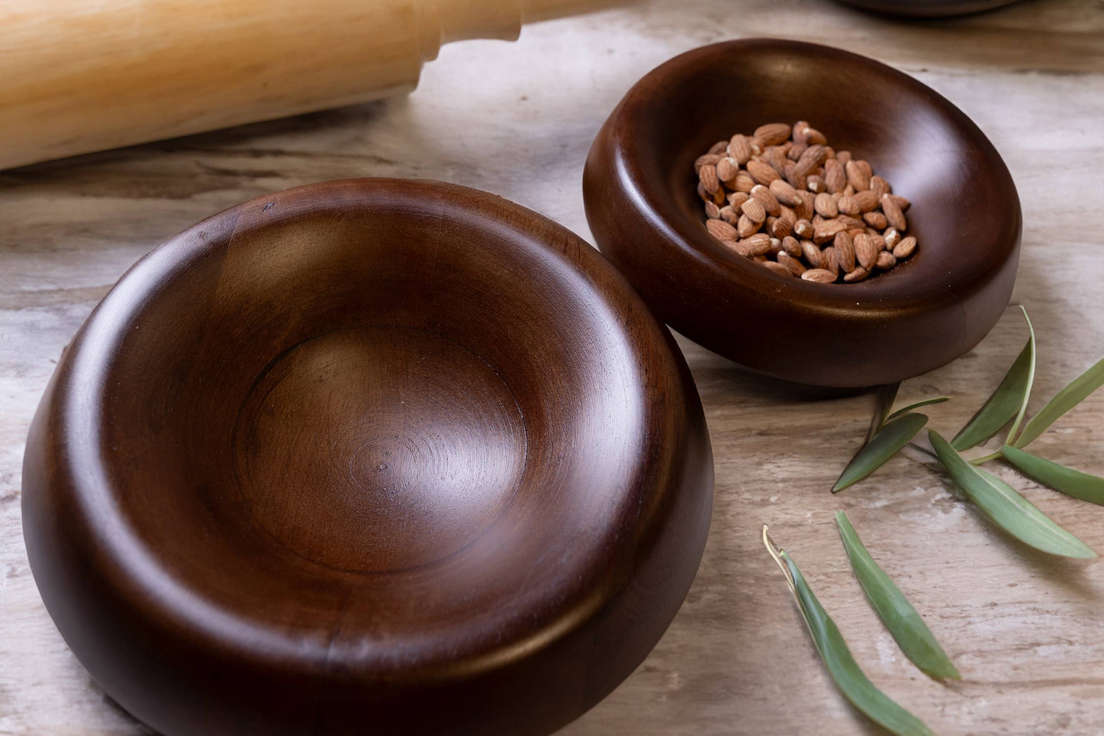 Walnut Serving Bowl - Small