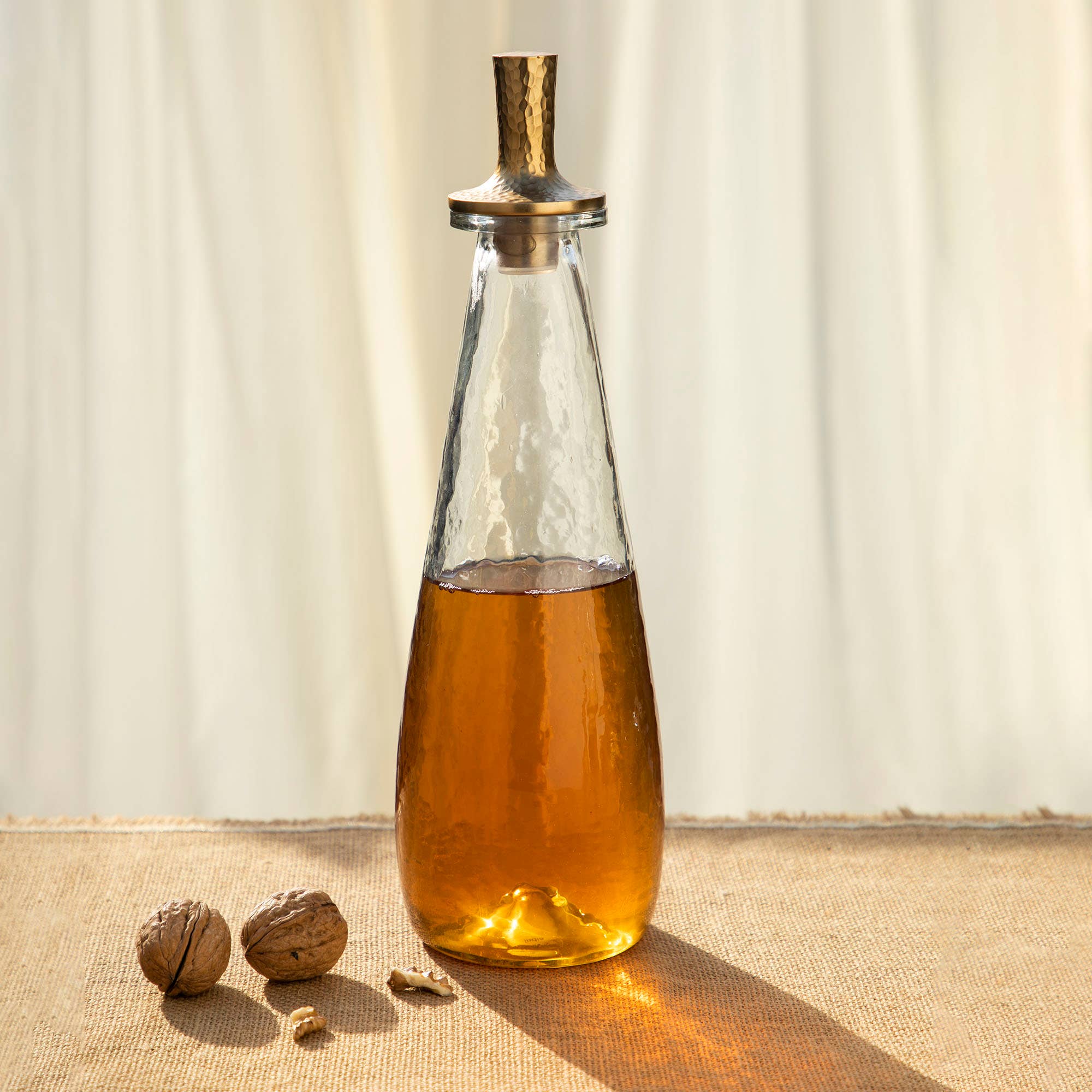Pebbled Decanter - Tall