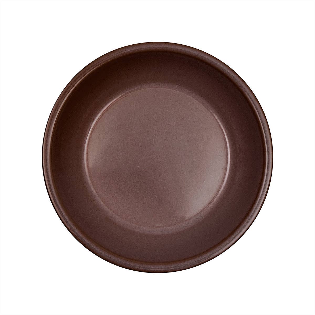 Bowl Plate - Dark Terracotta