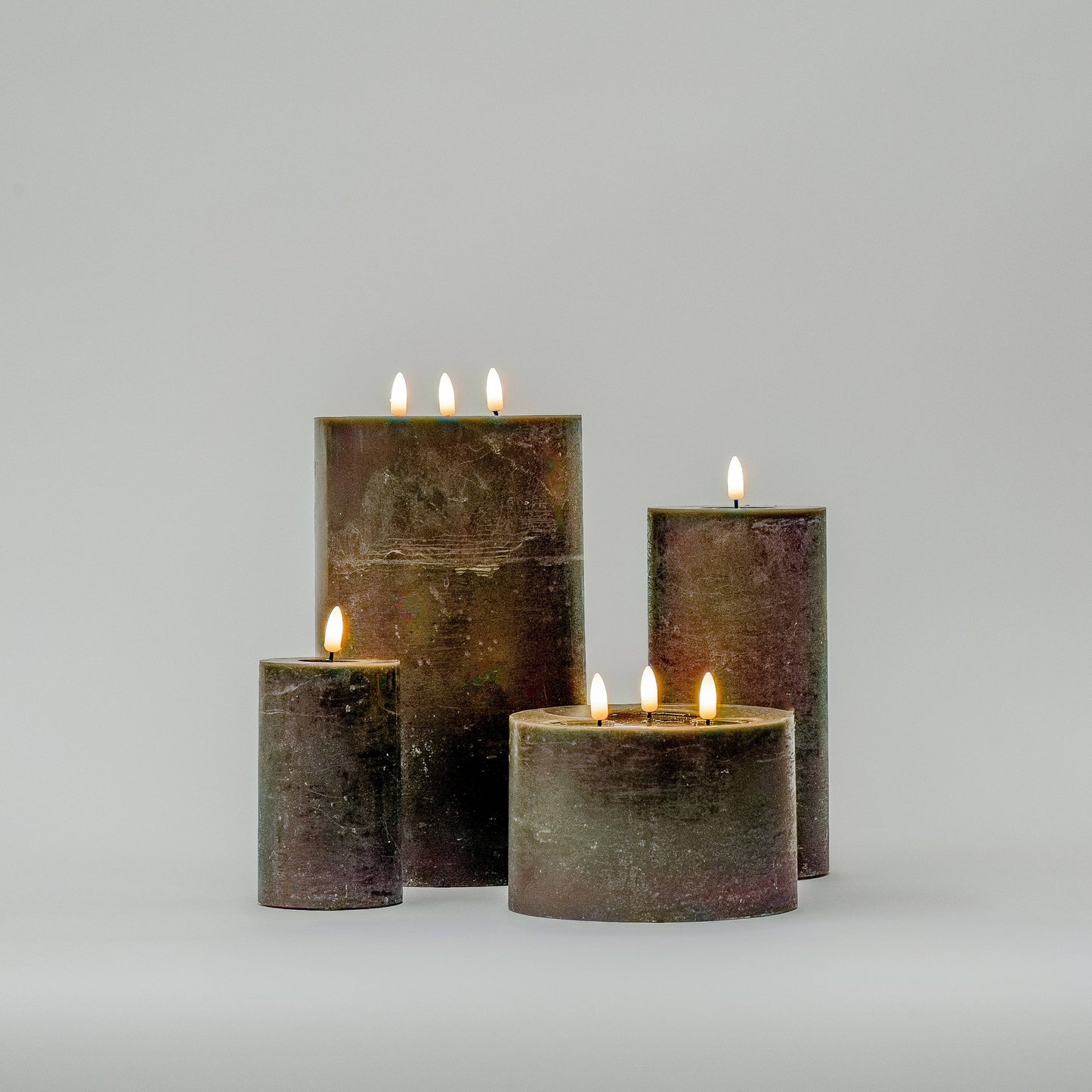 3 Wick XL Flameless Candle